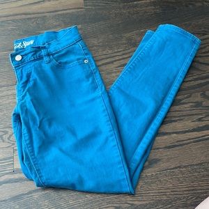 Old Navy Rockstar skinny jeans in Blue Danube